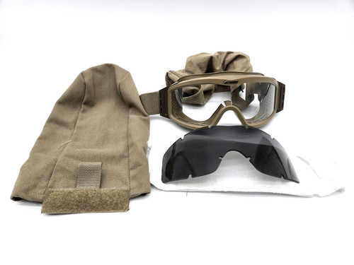 ESS Profile Series Tactical Goggles Kit (Desert Tan) U.S. Military Surplus