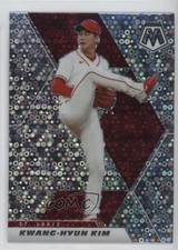 2021 Panini Mosaic Quick Pitch Silver Mosaic Prizm Kwang-Hyun Kim #13 0e2x