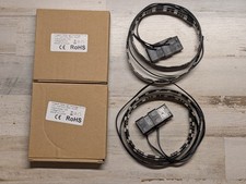 2 Pack 12V 5050 SMD LED Strip Lights 18 LED 12W Flexible Rope Light Indoor DC