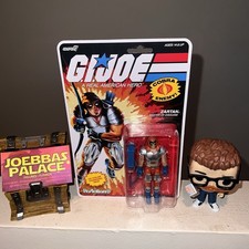 Super7 ReAction  G.I. Joe Wave 8 ZARTAN  Comic  3.75  O-Ring Action Figure