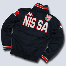 NISSA KAPPA EROI ZIP JACKET 2000'S MEN XL - VESTE VINTAGE SUPPORTER OGC NICE GYM