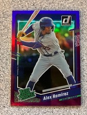 2023 Donruss #138 Alex Ramirez Holo Purple