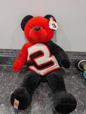 Team Speed Bears NASCAR Dale Earnhardt #3 Plush Teddy Bear NWT