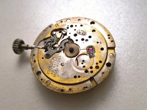 ULTRA RARE VINTAGE ROLEX SUBMARINER 6204 WATCH MOVEMENT CAL A296 GENUINE