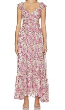 ASTR the Label Primrose Dress in Pink Multi Med $178!! (SEE DESCRIPTION)
