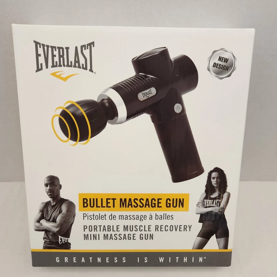 Everlast Bullet Massage Gun Cordless Rechargeable Portable Muscle Recovery - Image 2 of 4