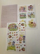 Strawberry Shortcake Inspired Sticker Sheets Lot Licensed  Mixed Kawaii Cute