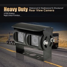Dual Joint 4PIN CCD Backup Camera IR Night Vision Dual lens of Reverse camera — image 6