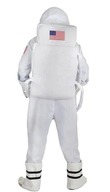 Traje de astronauta de lujo disfraz para adulto | blanco | talla única Foto 2 de 2