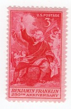 Scott #1073 Benjamin Franklin Electricity Single Stamp - MNH