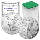 2025 - Lot of (10) 1 oz American Silver Eagle Coin Brilliant Uncirculated
