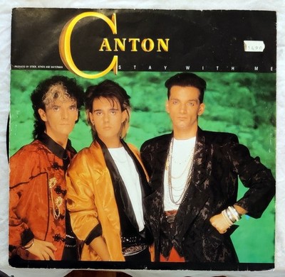 Canton    Stay With Me - Vinyl, Maxi 12'' - Italy 1985 - VG/VG