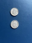 Lot Of 2 Silver Roosevelt Dimes 1961-D, 1964 (90%Silver)