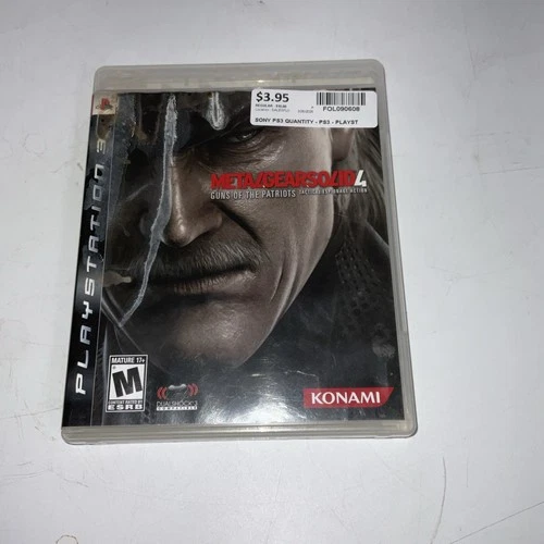 Metal Gear Solid 4: Guns of the Patriots (Sony PlayStation 3, 2008)