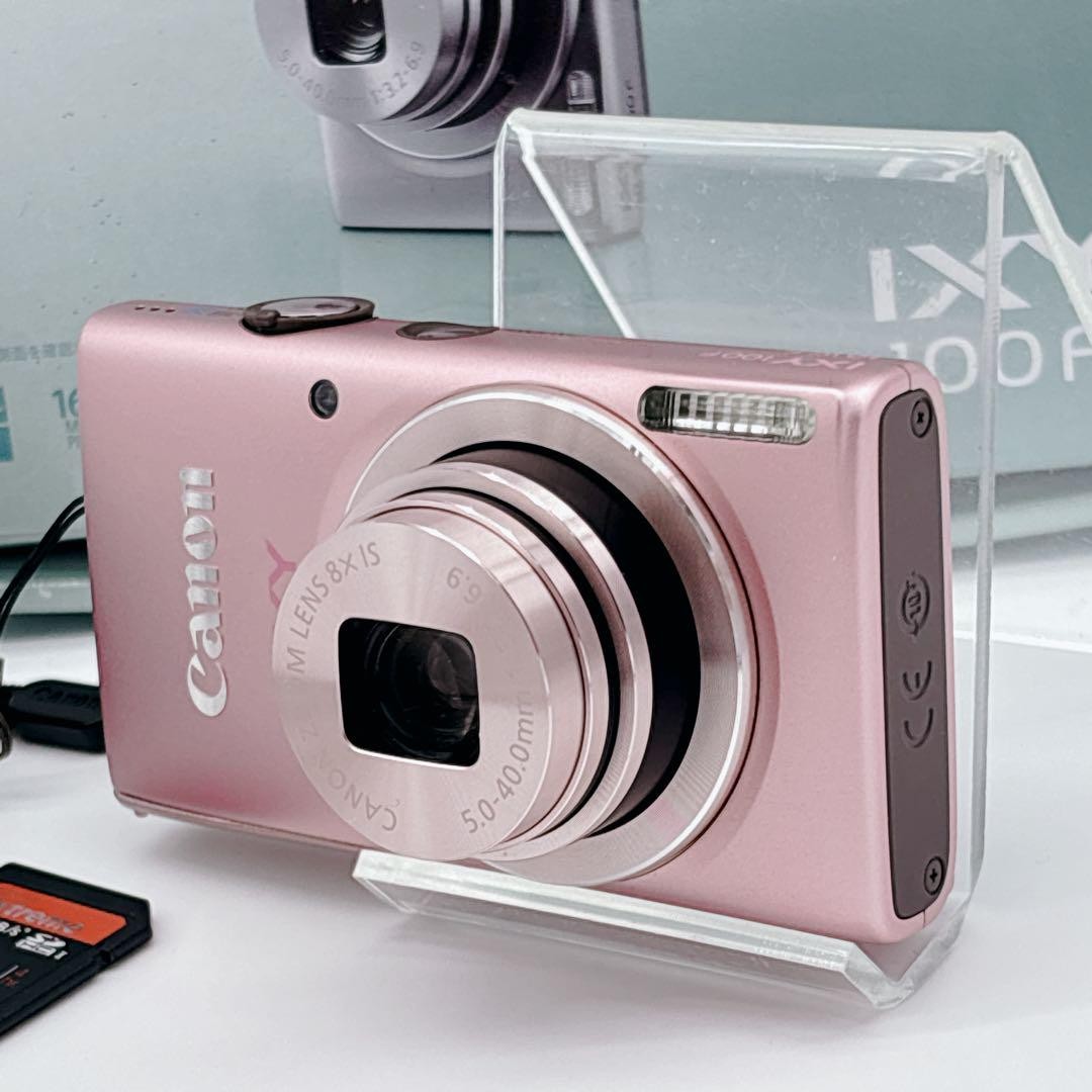 Canon IXY 100F ピンク