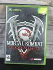 Mortal Kombat: Deadly Alliance (Original Xbox, 2002)  W/ Manual Very Good Game