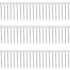 200PCS 16 20 30Mm Mini Metal Wire Eyepins Beading Small Open Eye Head Pins Needl