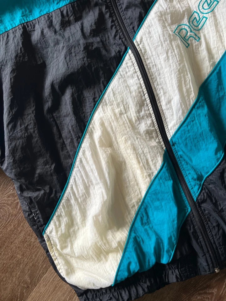 Винтажная ветровка 90-х Reebok куртка размер L - Изображение 3 из 4