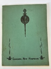Concord New Hampshire WPA Works Progress Administration Depression $ Allocation Concord New Hampshire WPA Works Progress Administration Depression $ Allocation