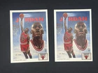 2 Card Lot -1991-92 Upper Deck - Team Checklist Michael Jordan #75 Bulls C499