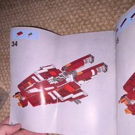 LEGO Star Wars 9497 Republic Striker-class Starfighter Manual Booklet 2012