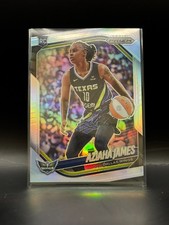 2025 WNBA Panini Prizm Aziaha James Refactor Prizm Card #83 RC