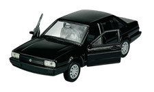 WELLY VW VOLKSWAGEN SANTANA / PASSAT B2 BLACK 1:34 DIE CAST METAL NEW BOX 43647