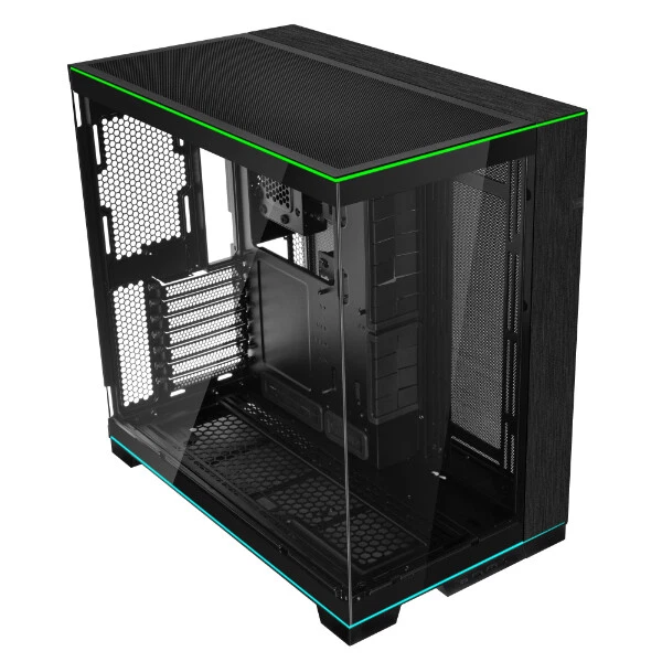 LIAN LI O11DERGBX O11 Dynamic EVO RGB Tempered Glass Black ATX Mid Tower Chassis - Image 2 of 3