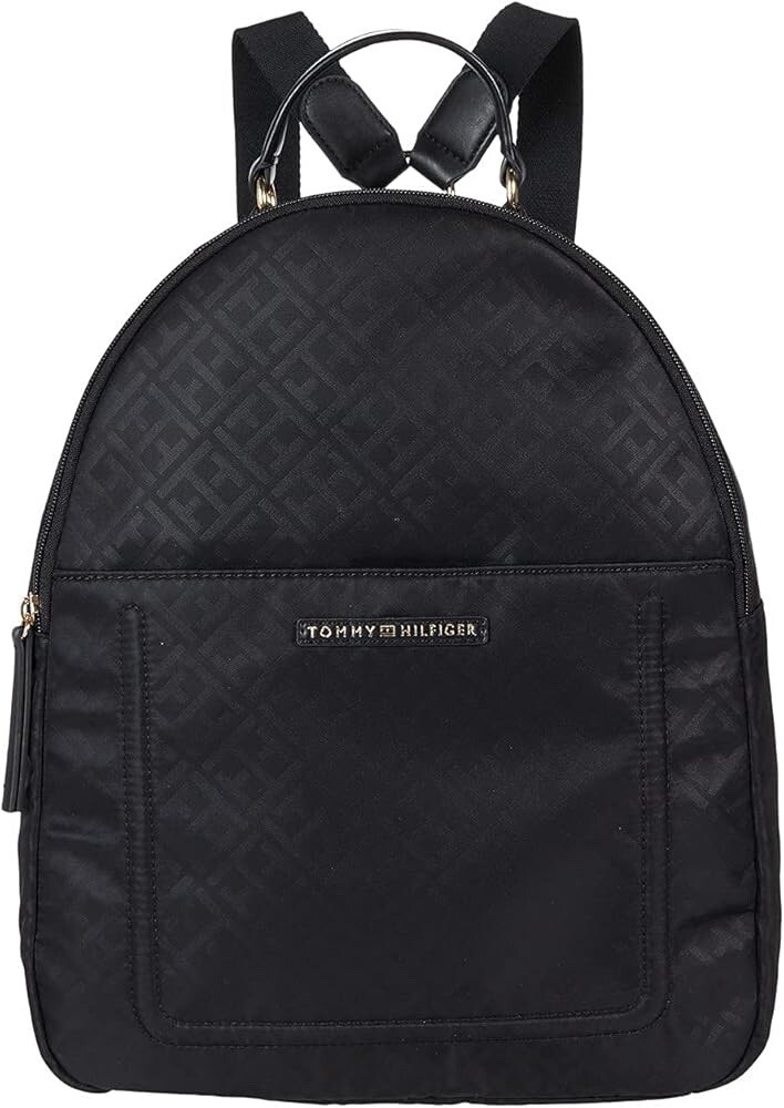 Tommy Hilfiger Linda II - Medium Backpack - Logo Nylon Black  display picture 2