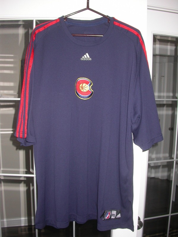 Rare Colorado 14ers 08-09 Game Worn NBA D-League Shooting Shirt/Jersey G-League