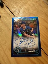 2024 Topps Chrome Ryder Ryan Blue Refractor Auto Rookie 139/150 Autograph