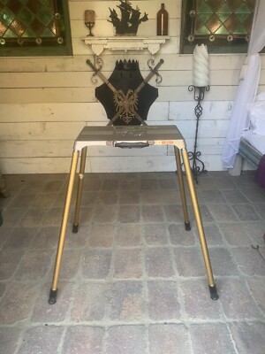 アメリカンヴィンテージテーブル SAFE-LOCK社 プロジェクトオースタンド Vintage Welt Safe-Lock Metal Professional Project-O-Stand