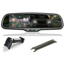 4.3" LCD Car Rear View Mirror Monitor OEM No1 Bracket For Toyota Honda Ford Jeep