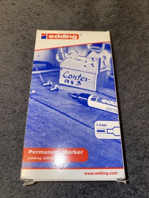 edding 3300 Permanentmarker schwarz 1,0 - 5,0 mm, 8 St.