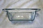 Vintage Pyrex Easy Grab 1.5 Quart Clear Glass Loaf Bread Dish Pan C213 USA Made