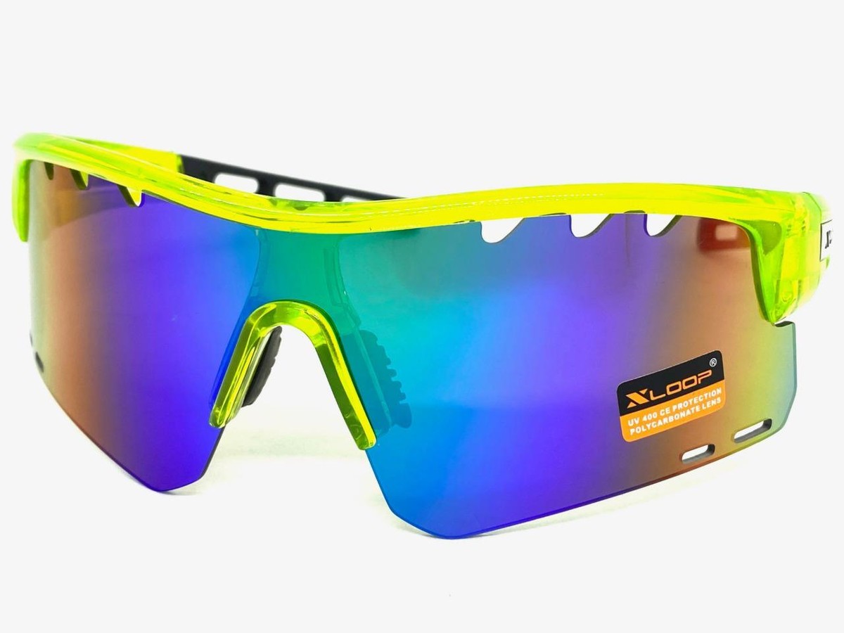 Oversized Wrap Shield Sunglasses for Cycling Driving Vacation Oversized WRAP AROUND Cycling Shield SUN GLASSES Large Black  main image 4