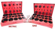 826 Pcs O-Ring Assortment Set Plumbing Metric SAE Orings Rubber Gasket Tool Kit