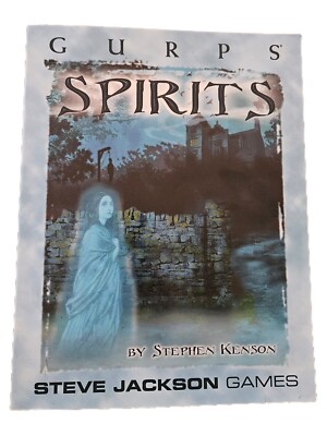 Steve Jackson Games GURPS Spirits By Stephen Kenson Role Playing 1st Ed 2001