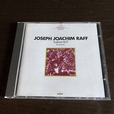 Joseph Joachim Raff CD / Sinfonie Nr. 9 / Jean-Marie Auberson | eBay