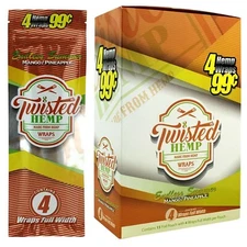 Endless Summer 60 High Quality Twisted Hemp Rolling Papers 15pack