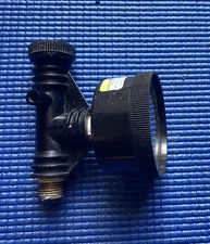 StaRite 154689 Air Bleed Valve With Brass Thread Fitting And A Back Mount Gauge