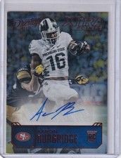 AARON BURBRIDGE  2016 Panini Prestige Rookie Auto Xtra Points Red #1 AB 49ers