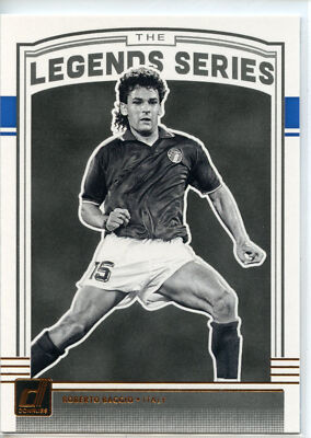 2018-19 Donruss Soccer Legends Series #LS-13 Roberto Baggio - Italy Qty