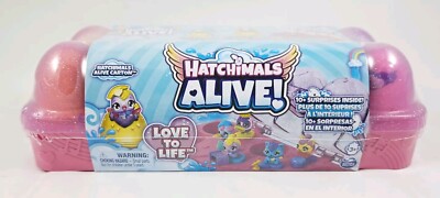 Hatchimals Alive!  Toy Carton - Love To Life With 10+ Surprises Inside BRAND NEW