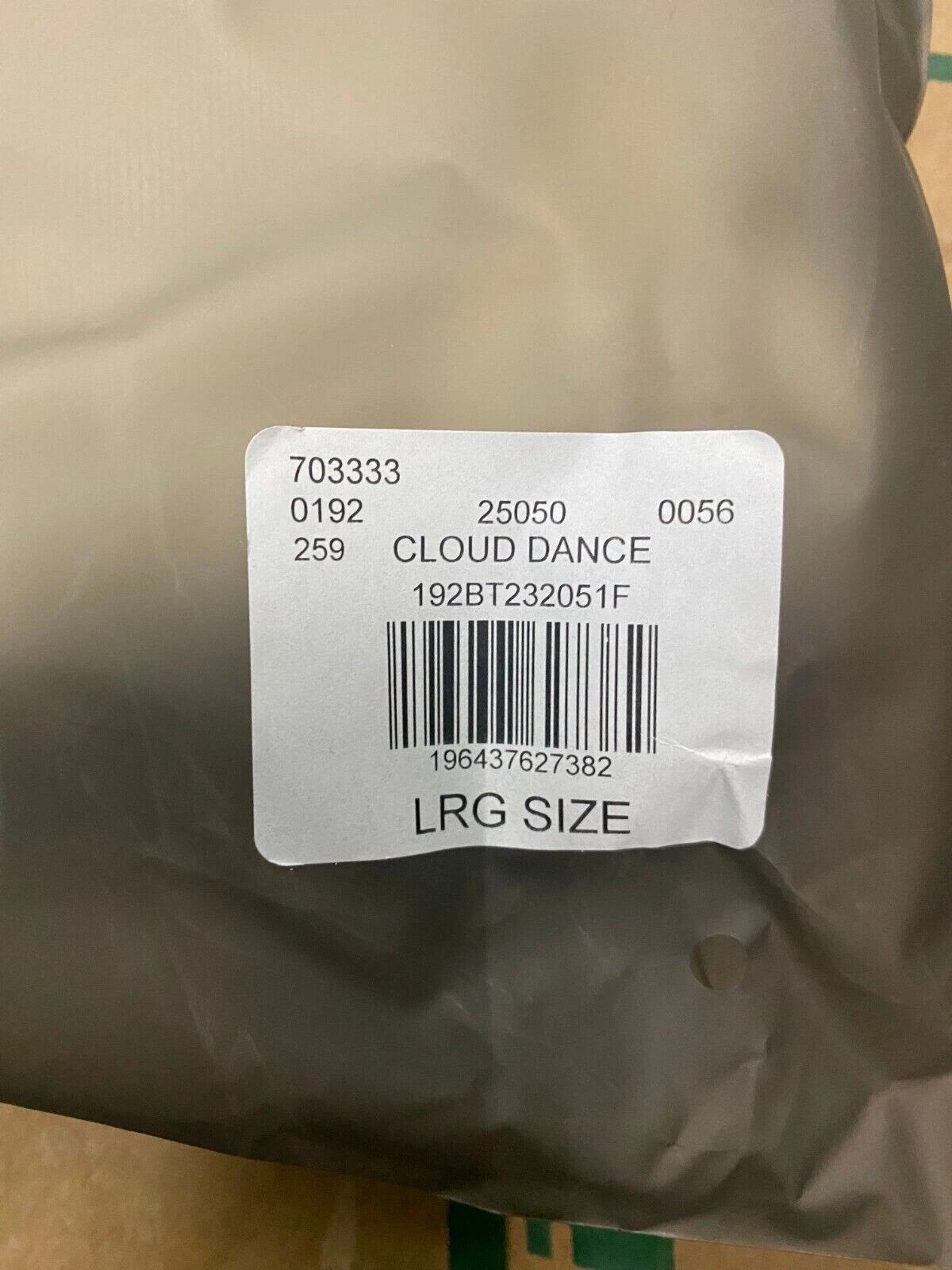 Felpa con cappuccio Fear Of God Essentials Cloud Dancer AUTENTICA