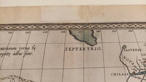Americae sive novi orbis Nova descriptiol map de América Ortelius 1570 - Picture 10 of 12
