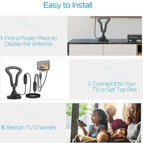 5600 Miles Digital TV Antenna HDTV Amplified 4K 1080P Waterproof Indoor Outdoor - Picture 7 of 13