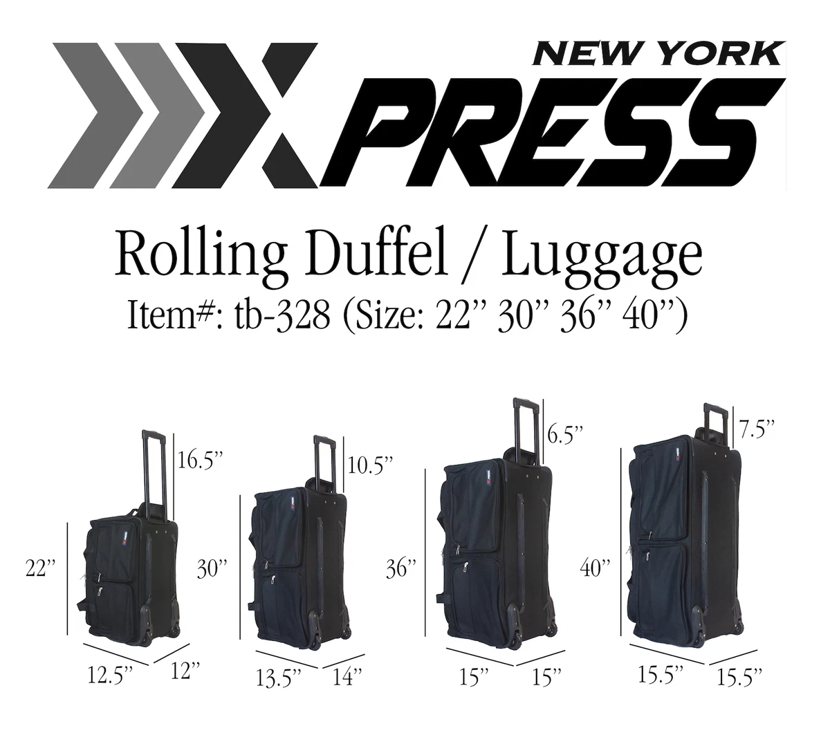 rolling duffle bag