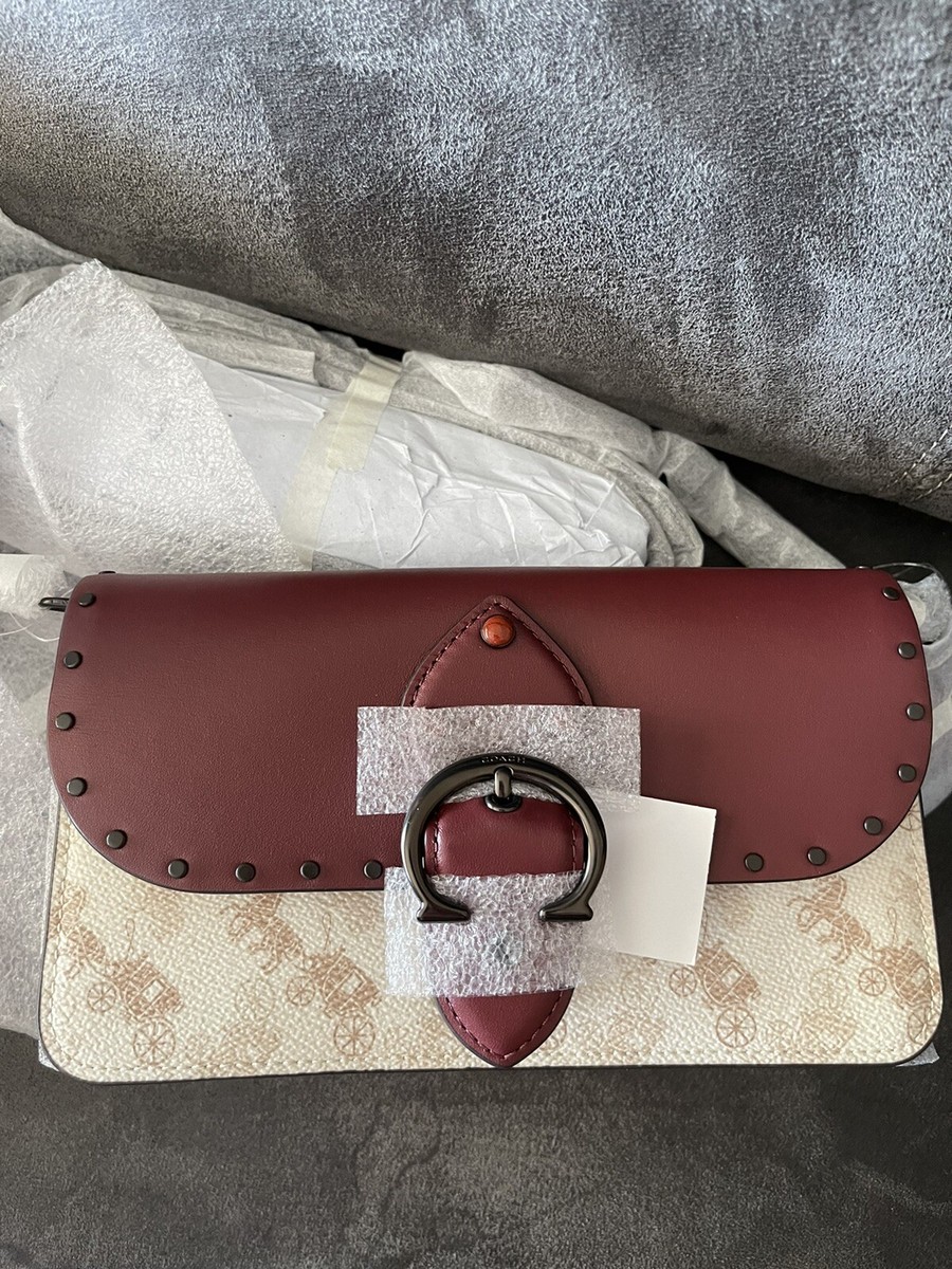 coach beat crossbody clutch