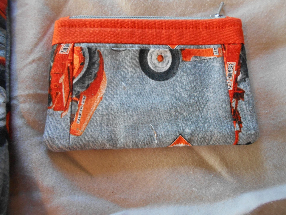 Allis Chalmers Handbag Bathroom Travel Bag Coin Purse Handmade Tractor Farmer - Image 3 of 4